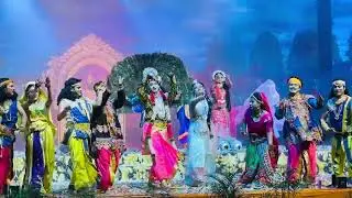 चैती महोत्सव कृष्णलीला 2025 समापन रामलीला ग्राउंड ऐशबाग लखनऊ 