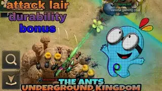 The Ants Underground Kingdom - season bonus attack durability lair fortress