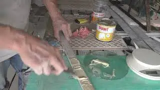 Bonding Porcelain Stoneware with Polyester Adhesive