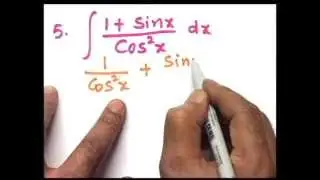 INTEGRATION USING STANDARD FUNCTIONS.