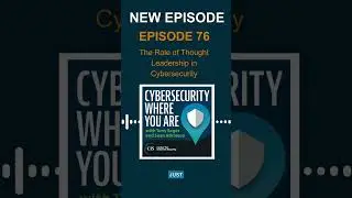 🆕 Does Thought Leadership matter in Cybersecurity? #shorts #cybersecurity