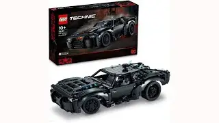 LEGO TECHNIC 42127 THE BATMAN BATMOBILE LEGO SPEED BUILD 45x HYPERLAPSE