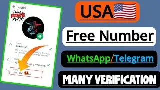 Free USA Number For WhatsApp/Telegram 100% Real | Fake WhatsApp Number 2024