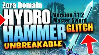 GLITCH MASTER SWORD TOTK 1.1.2 | HYDRO HAMMER (UNBREAKABLE) zelda tears of the kingdom