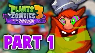 Plants vs Zombies 3: Welcome To Zomburbia | Gameplay Walkthrough Part 1