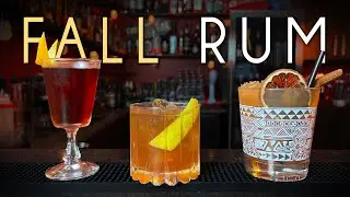 Easy Rum Cocktails for the Fall Season 🍂 🥃