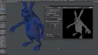 LightWave Weight - Vertex Paint, Bake OpenGL