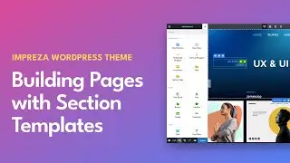 Building Pages with Section Templates