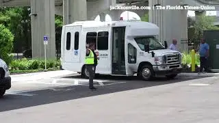 JTA debuts Navi, the nation’s first rubber-tired autonomous shuttle, in downtown Jacksonville