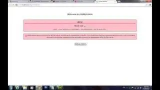 Error 