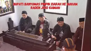 RANGKAIAN HARI JADI:  BUPATI BANYUMAS PIMPIN ZIARAH KE MAKAM RADEN JOKO KAIMAN