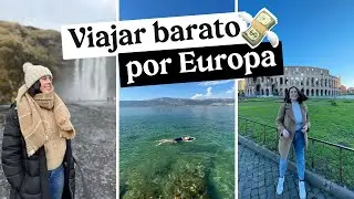 Tips to SAVE on travel and travel to Europe MUCH cheaper 💸