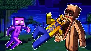 Creepy Villager Tried To Eat My Friend In Minecraft
