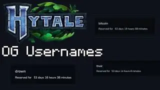 How to Claim OG Names in Hytale!