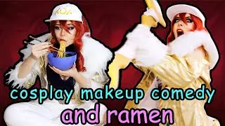 Transforming into K/DA Akali and cooking RAMEN