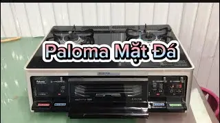 Bếp Nhật Paloma  mặt đá khủng Long Full chức năng , Rinnai siêu bền LH :0799000580