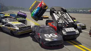 If I Crash, The Game Changes #7 | NASCAR Challenges