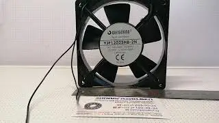 Вентилятор осевой малогабаритный 120х120х25 мм, 220V HB Weiguang YJF12025HB-2N