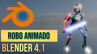 Modelar um ROBO ANIMADO no Blender 4.1
