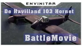World of Warplanes BattleMovie, De Havilland 103 Hornet. Envinitar