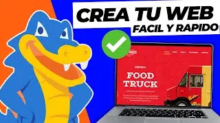 How to create a WEB PAGE with HOSTGATOR🔴 Easy and Fast🔥✅