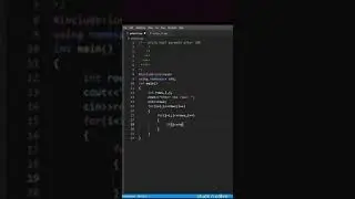 C++ program to print half pyramid after 180 degree| star pattern| 