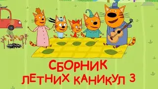 Три Кота | Сборник летних каникул 3 | Мультфильмы для детей