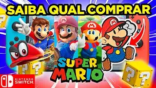 GUIA DEFINITIVO dos JOGOS DO MARIO no Nintendo Switch: Qual comprar? Qual começar? Opções baratas