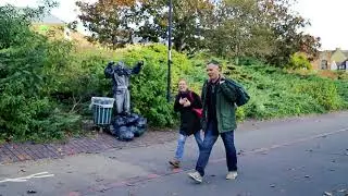 Bin Trash Garbage Bag - Scare Prank
