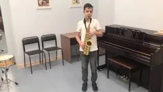 Хасанов Эрик 6 кл. Гаммы E-dur, cis-moll