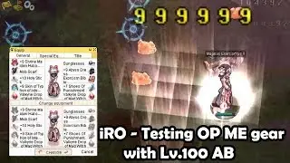 iRO - Replay   Lv.100 Archbishop  maximum ME damage