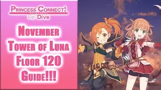 TOWER OF LUNA FLOOR 120 GUIDE!!! [Princess Connect! Re: Dive]