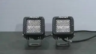Rigid D Series Pro Series Diffused Beam Pattern
