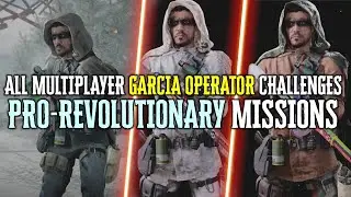 ALL GARCIA OPERATOR MISSIONS (Pro-Revolutionary) Challenges Season 3 Black Ops Cold War