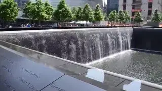 World Trade Center Memorial Fountains