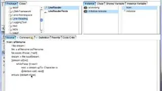 Tutorial: VisualWorks Core Libraries - Basic File IO