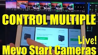 Mevo Start & NDI - Remote Pan & Zoom Control - ALL WIRELESS!