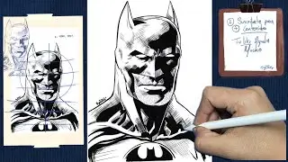 CÓMO DIBUJAR A BATMAN 