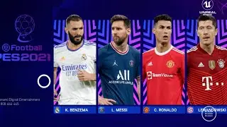 eFootball PES 2021 Mobile V5.5.0 UCL NEW SEASON Patch | New Version Update 1 GB OBB Download