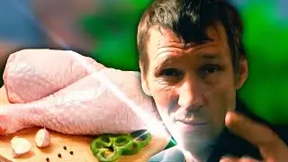 OLD CONVICTOR FRYING BURNING TURKEY! (FUN)
