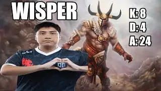 CENTAUR-WARRUNNER - wisper TOP 10 | Dota 2 full Gameplay