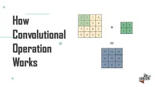 How to Convolutional operation works in CNN | Deep Learning Animation