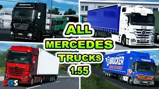 |ETS2 1.55| All Mercedes Trucks by Dotec