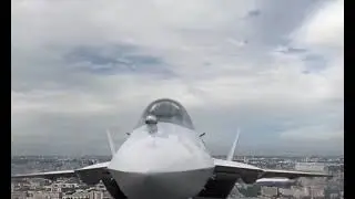 Парадная четвёрка Су-57 9мая 2021