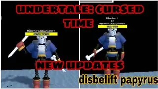 disbelift papyrus phase 1.2 / new character  [ showcase ] [UT: CURSED TIME]