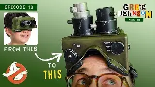 Making a Ghostbusters costume Pt1: The Ecto Goggles