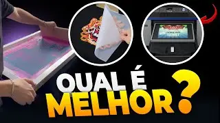 SILK, DTG OU DTF QUAL É O MELHOR PARA MINHA MARCA?