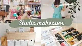 Studio makeover | Stationery and Art supplies Organization