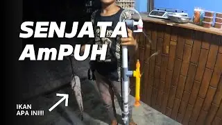 BUSET!!! DAPAT IKAN GEDE CUmA PAKE PARALON???#ikan #berburuikangabus