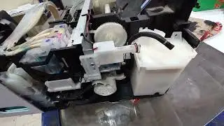 تغيير وسادة الحبر للطابعة  EPSON L3110